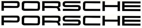 Porsche sticker set #8, Auto diversen, Autostickers, Verzenden