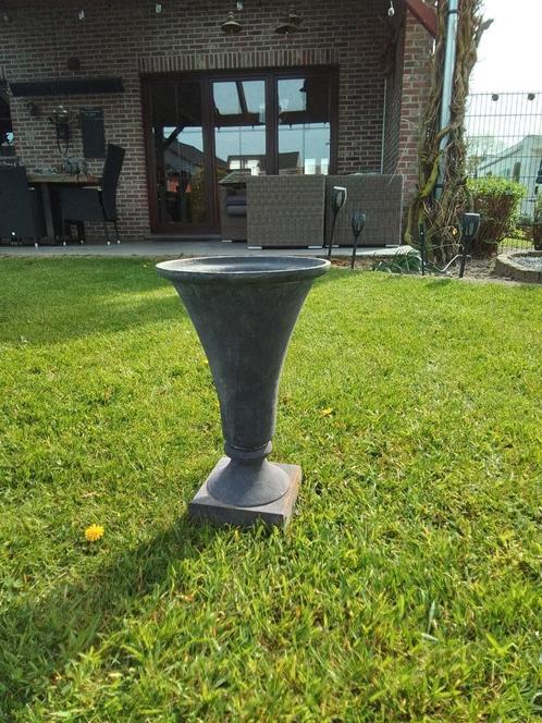Gietijzeren tuinvaas., Tuin en Terras, Tuinvazen, Gebruikt, Ophalen