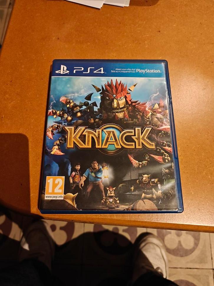 Knack, PS4, Games en Spelcomputers, Games | Sony PlayStation 4, Zo goed als nieuw, Platform, Vanaf 12 jaar, Ophalen of Verzenden