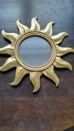 Spiegel in vorm van een zon, Huis en Inrichting, Ophalen, Gebruikt, Rond