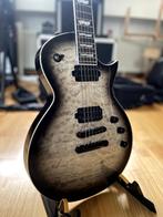 ESP LTD EC-1000T Deluxe QM Charcoal, Ophalen, Zo goed als nieuw, Solid body, Overige merken