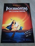 Affiche Pocahontas, Gebruikt, Ophalen of Verzenden, A1 t/m A3, Rechthoekig Staand