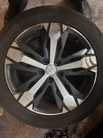 3 gebruikte Peugeot 5008 18 inch velgen met band, Ophalen of Verzenden, Velg(en)