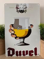 Metalen reclamebord Duvel, Verzamelen, Ophalen of Verzenden, Nieuw, Reclamebord, Plaat of Schild, Duvel