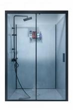 Cabine de douche metal, Maison & Meubles, Enlèvement, Comme neuf, Avec douche