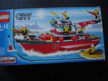 Lego City 7207  brandweerboot 5-12 j