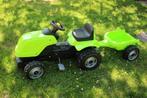 Traptractor met kar Smoby, Ophalen, Zo goed als nieuw, Trapvoertuig