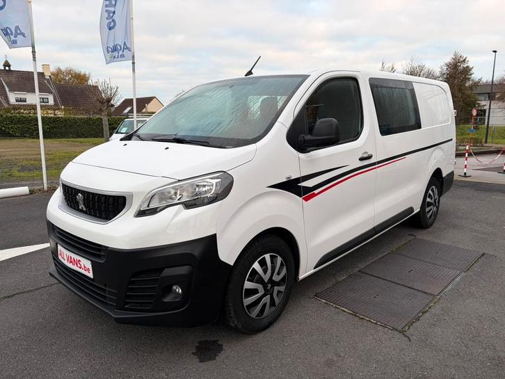 Peugeot Expert DUBBELE CABINE*L3/XL*2.0HDI*1e eigenaar, Auto's, Bestelwagens en Lichte vracht, Bedrijf, Te koop, Apple Carplay