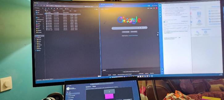 Ecran LG 40" UltraWide Curved 5K 40WP95CP - Etat Neuf, Computers en Software, Monitoren, Zo goed als nieuw, 61 t/m 100 Hz, DisplayPort