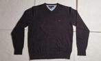 Tommy Hilfiger Pull col V marron S, Comme neuf, Brun, Taille 46 (S) ou plus petite, Envoi