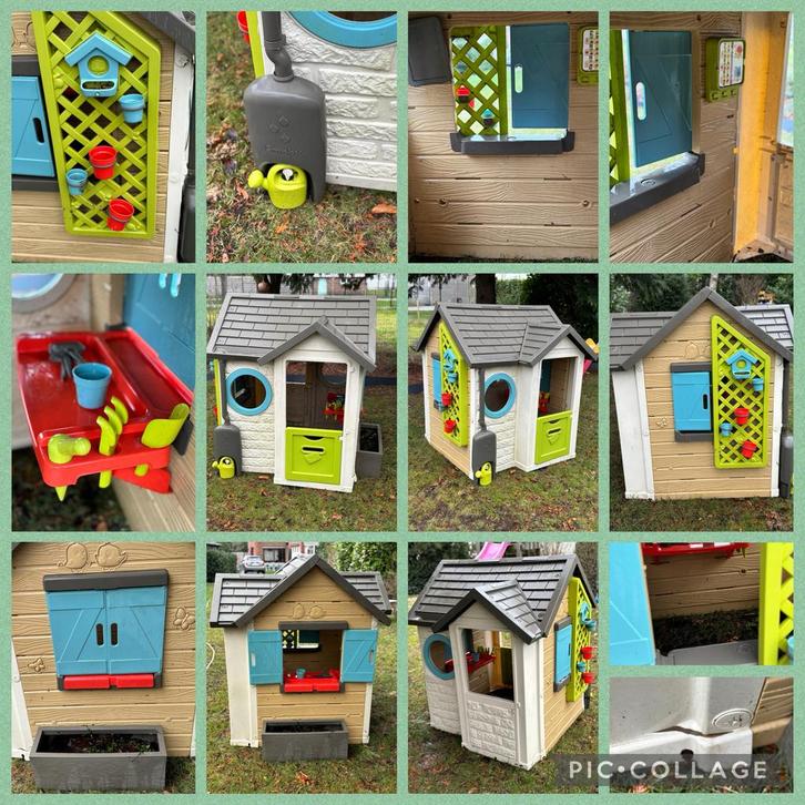 Speelhuisje van Smoby met alle toebehoren, Enfants & Bébés, Jouets | Extérieur | Cabanes d'enfant, Utilisé, Synthétique, Enlèvement