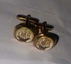 2279652. - Pair of CUFFLINKS - Gold plated metal., Ophalen, Zo goed als nieuw