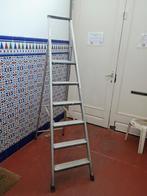 2 STEVIGE ALUMINIUM LADDERS, Doe-het-zelf en Bouw, Ophalen, Gebruikt, Ladder