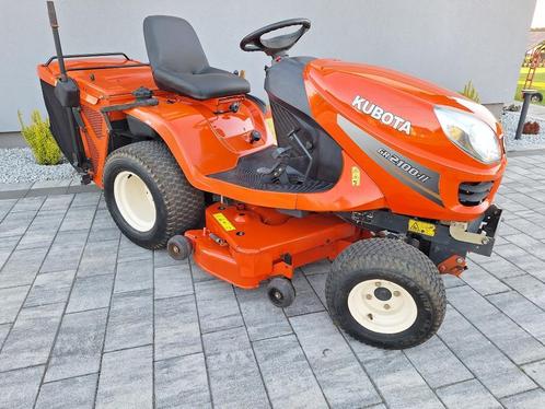 Zitmaaier Kubota Gr2100 4x4! 3cyl Diesel 21PK!, Tuin en Terras, Zitmaaiers, Gebruikt, 120 cm of meer, Elektrische starter, Opvangzak