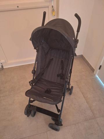 Opvouwbare zwarte comfortabele kinderwagen, Kinderen en Baby's, Buggy's, Ophalen, Gebruikt, Overige merken