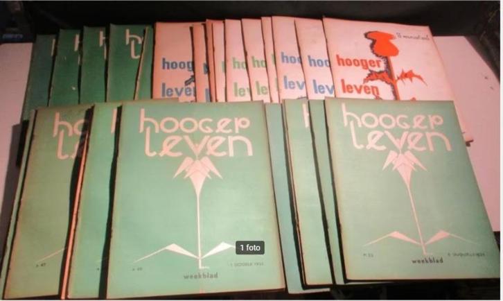 Grote Partij Oude Tijdschriften - Hooger Leven - 1933, Boeken, Tijdschriften en Kranten, Zo goed als nieuw, Overige typen, Ophalen of Verzenden