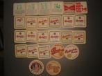 *Verzameling 25 bierviltjes Budweiser, Verzamelen, Ophalen of Verzenden, Gebruikt, Viltje(s)