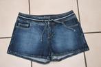 Mini short "River Woods" jeans bleu délavé T36 comme NEUF!, Comme neuf, Bleu, River Woods, W28 - W29 (confection 36)