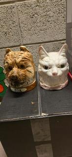 Chien et chat décoratif en pot, Enlèvement