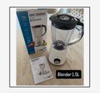 Blender 1.5 liter (Slechts één keer gebruikt), Ophalen of Verzenden, Zo goed als nieuw, Blender