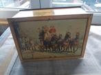 Joli box ancien avec chevaux et calèche, Comme neuf, Enlèvement ou Envoi