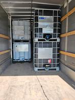 Ibc containers 1000 liter 600 liter transparant en algenvrij, Ophalen, Kunststof, Met kraantje, 150 liter of meer