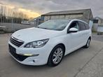 Peugeot 308 sw 1.6HDI - 2017 - 130 000 km - SHOWROOMSTAAT !, Auto's, 4 deurs, Stof, Euro 6, Wit