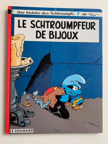 Le schtroumpfeur de bijoux (le Lombard) beschikbaar voor biedingen