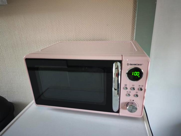 Silvercrest roze microgolf, Elektronische apparatuur, Microgolfovens, Nieuw, Ophalen