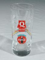 Glas - Coca Cola - Quick, Ophalen of Verzenden, Gebruikt, Frisdrankglas