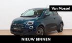 Fiat 500e 500e 42 kWh Icon+gps+camera+park pilot, Auto's, Fiat, 4 zetels, Stof, Blauw, Cruise Control