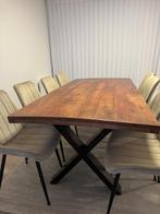 Massieve mangohouten eettafel (zonder stoelen), Enlèvement, Comme neuf