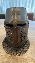 Véritable Haume de chevalier taille réel, Ophalen of Verzenden