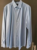 Herenhemd met lange mouwen, Kleding | Heren, Overhemden, S oliver, Blauw, Ophalen of Verzenden, Zo goed als nieuw
