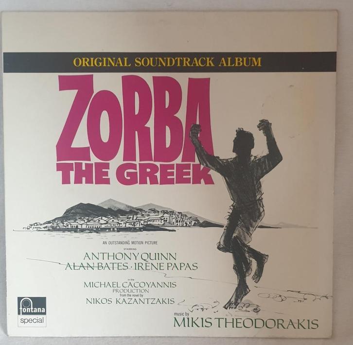 Zorba the Greek originele soundtrack, Cd's en Dvd's, Vinyl | Filmmuziek en Soundtracks, Zo goed als nieuw, Ophalen of Verzenden