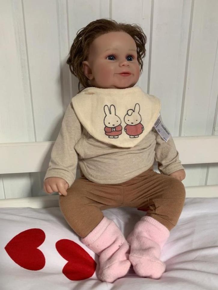 Mooie reborn babypoppen, Kinderen en Baby's, Speelgoed | Poppen, Zo goed als nieuw, Babypop, Ophalen