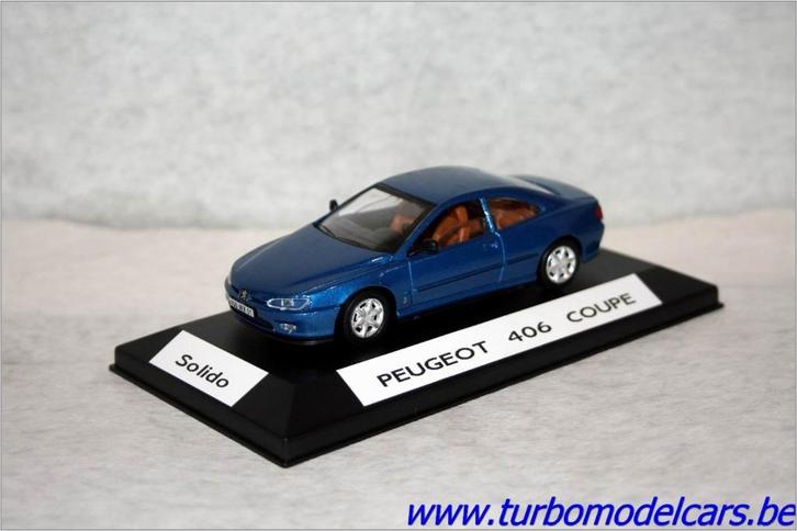 Peugeot 406 Coupé 1/43 Solido, Hobby en Vrije tijd, Modelauto's | 1:43, Nieuw, Auto, Solido, Ophalen of Verzenden