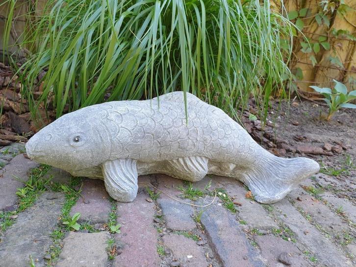 tuinbeeld van een koi karper , aanbieding, Tuin en Terras, Tuinbeelden, Nieuw, Ophalen of Verzenden