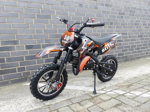 Motocross Dirtbike Mini Cross Bike Kindermotor 50cc Zwart, Fietsen en Brommers, Minibikes, Midibikes en Pitbikes, Nieuw, Dirtbike