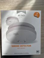 Lot de 2 détecteurs de fumée marque elro, Doe-het-zelf en Bouw, Nieuw, Rook