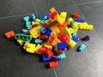 Lot met mega blocks zie foto, zoals Duplo maar voor baby's, Enlèvement, Comme neuf, Megabloks