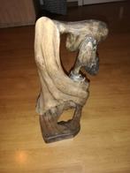 HANDGEMAAKT HOUTEN LIEFDESBEELD, Ophalen of Verzenden