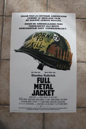filmaffiche Full Metal Jacket Stanley Kubrick filmposter beschikbaar voor biedingen
