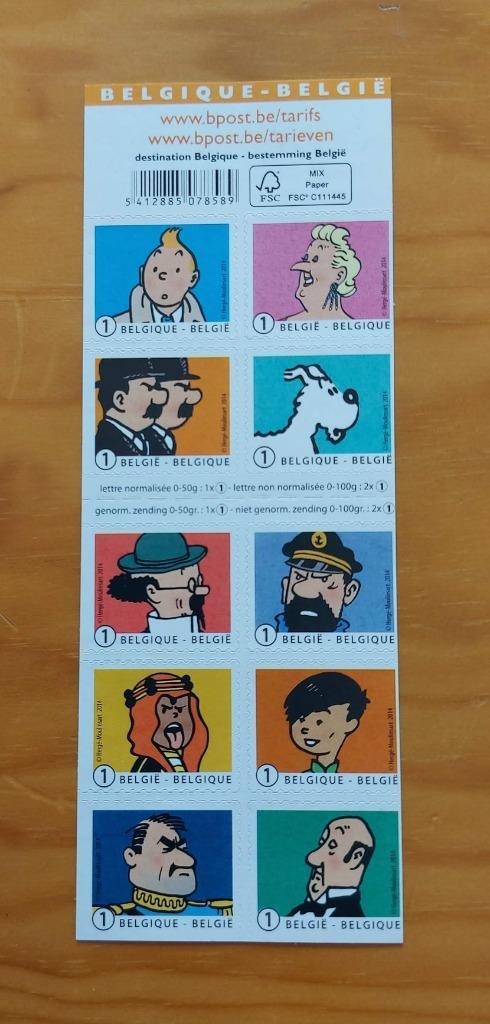 Belgium 2014 - OBP/COB B146 - Kuifje en zijn vrienden/Tintin, Timbres & Monnaies, Timbres | Europe | Belgique, Non oblitéré, Envoi