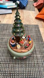 Houten opwindbaar muziekdoos, Diversen, Kerst, Ophalen