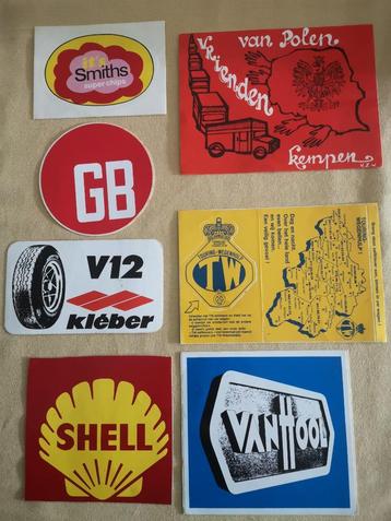 Stickers, auto en varia  beschikbaar voor biedingen