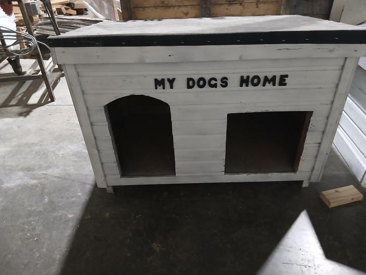 Hondenhokken, Dieren en Toebehoren, Hondenhokken, Gebruikt, Hondenhok, 65 tot 100 cm, Ophalen of Verzenden