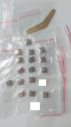 Bracelet à breloques italien Uberry 9mm 16 maillons argent, Neuf, Enlèvement ou Envoi, Avec bracelets à breloques ou perles, Acier