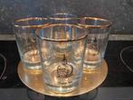 4 x SMEETS jenever Hasselt mix-glas, Enlèvement ou Envoi, Utilisé, Autres types