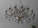 Grote luster 28 kaarsjes, Huis en Inrichting, Lampen | Kroonluchters, Ophalen, Zo goed als nieuw